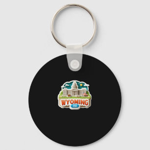 Chaveiro Wyoming Sticker