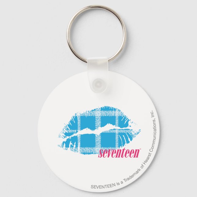 Chaveiro Xadrez Aqua (Frente)