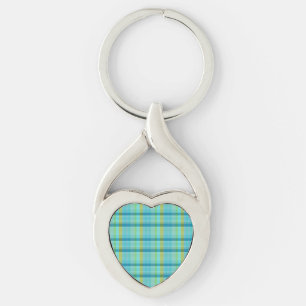 Chaveiro Xadrez azul por Shirley Taylor