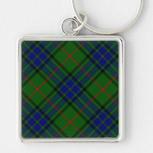 Chaveiro Xadrez azul-tartan Lauder