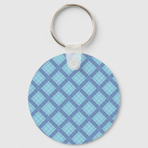 Chaveiro Xadrez de azul de variação