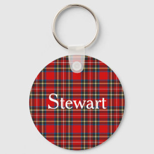 Chaveiro Xadrez Real Stewart Tartan Padrão Escocês
