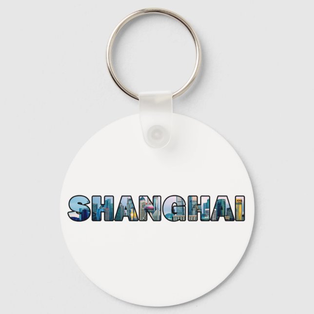 Chaveiro Xangai China (Frente)