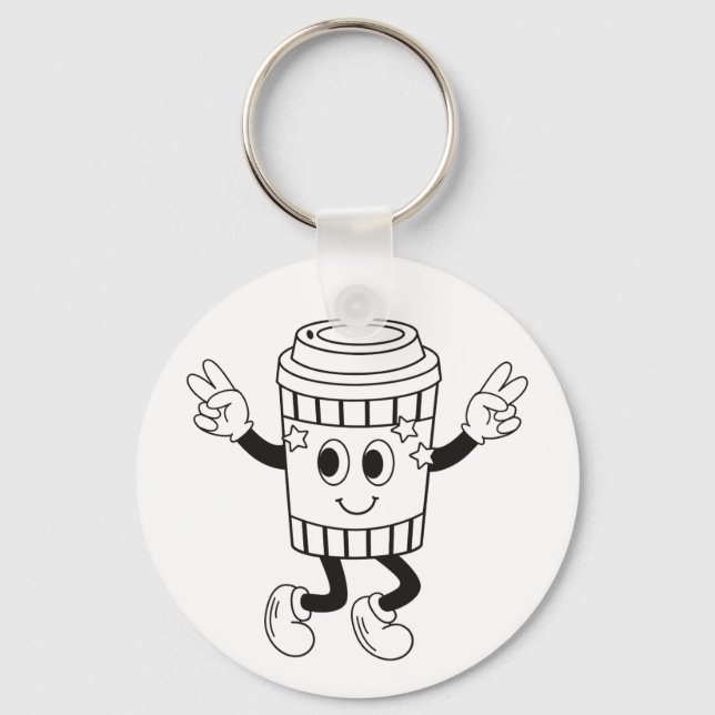 CHAVEIRO XÍCARA FOFINHA ROLANDO (Frente)