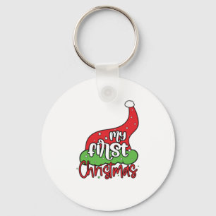 Chaveiro Xmas Deu Meu Primeiro Natal