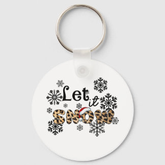 Chaveiro Xmas Gift Deixa-A Neve Leopardo