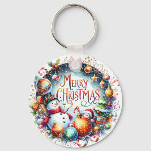 Chaveiro Xmas Gift Feliz Natal