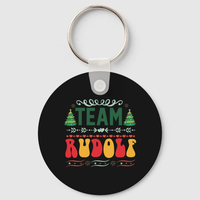 Chaveiro Xmas Gift Team Rudolf (Frente)
