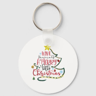 Chaveiro Xmas Gift Tenha Um Natal Feliz