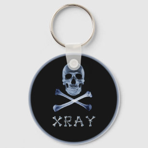 Chaveiro XRAY PIRATE Flag RADIOLOGIA JOLLY ROGER