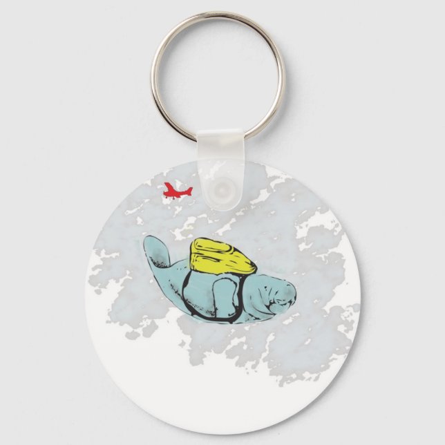 Chaveiro Xtreme Manatee Skydiving (Frente)
