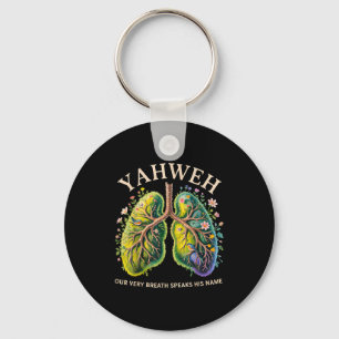 Chaveiro Yahweh Nossa Mesma Respiração Fala Seu Nome Cristã