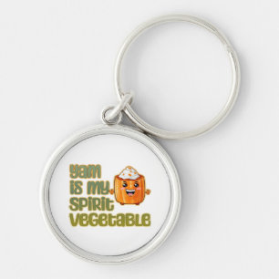 Chaveiro Yam É Meu Espírito Vegetal Clássico