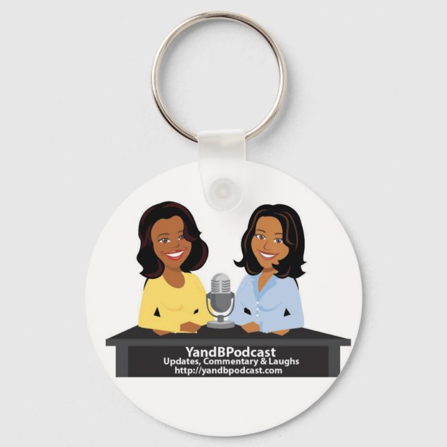 Chaveiro YandBPodcast Key Chain (Frente)