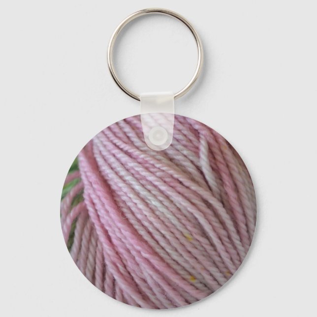 Chaveiro Yarn Rosa (Frente)