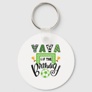 Chaveiro Yaya Do Menino De Aniversário Jogador De Futebol F
