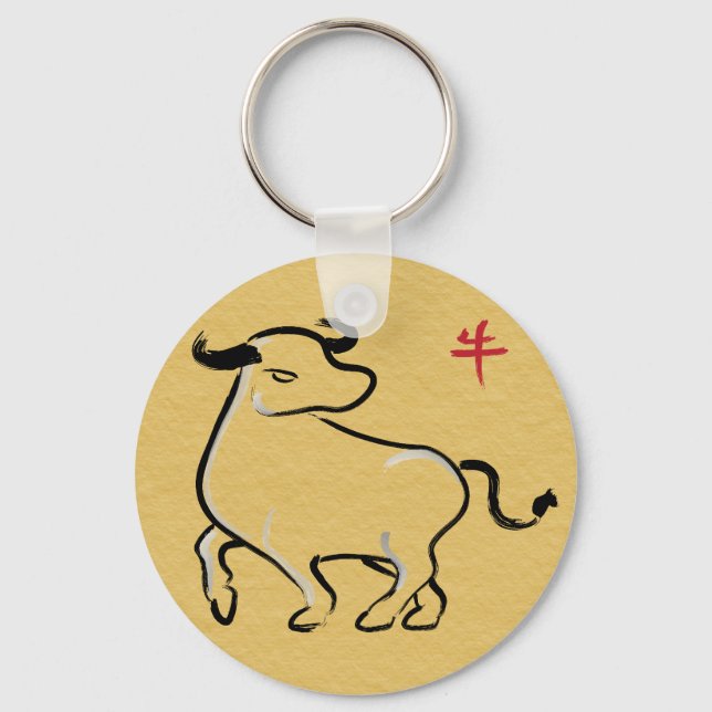 Chaveiro Year of the Ox (Frente)