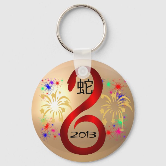 Chaveiro Year of the Snake 2013 keychain (Frente)