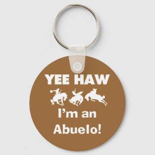 Chaveiro Yee Haw, sou um Abuelo T-shirts e presentes