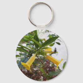 Chaveiro Yellow Flower Keychain