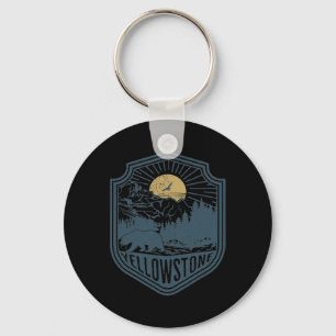 Chaveiro Yellowstone National Park Bear Nature Saindo Outdo