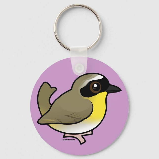 Chaveiro Yellowthroat comum (Frente)