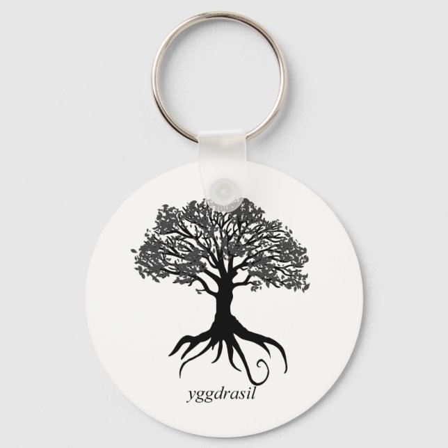 Chaveiro Yggdrasil Tree of Life (Frente)