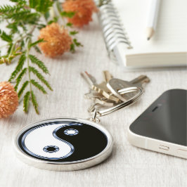 Chaveiro Yin e Yang Medallion