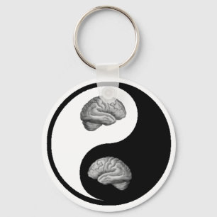 Chaveiro Yin/Yang Brain