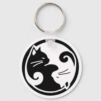 Chaveiro Yin Yang Cats