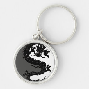 Chaveiro Yin Yang Dragon