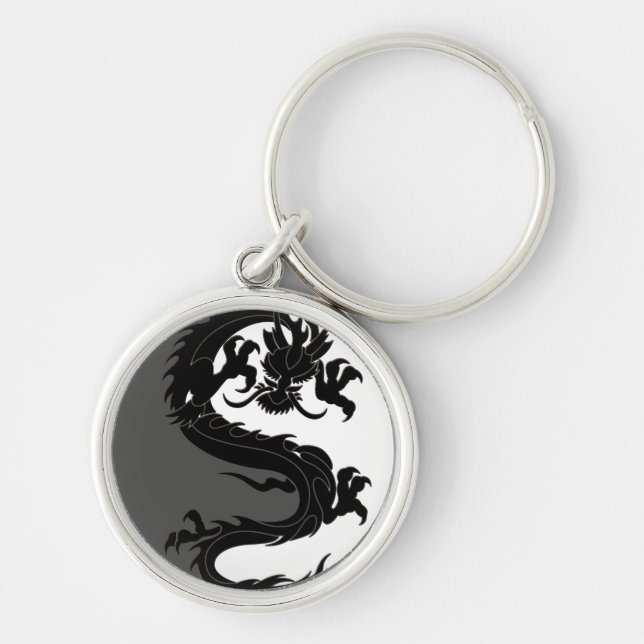 Chaveiro Yin Yang Dragon (Frente)