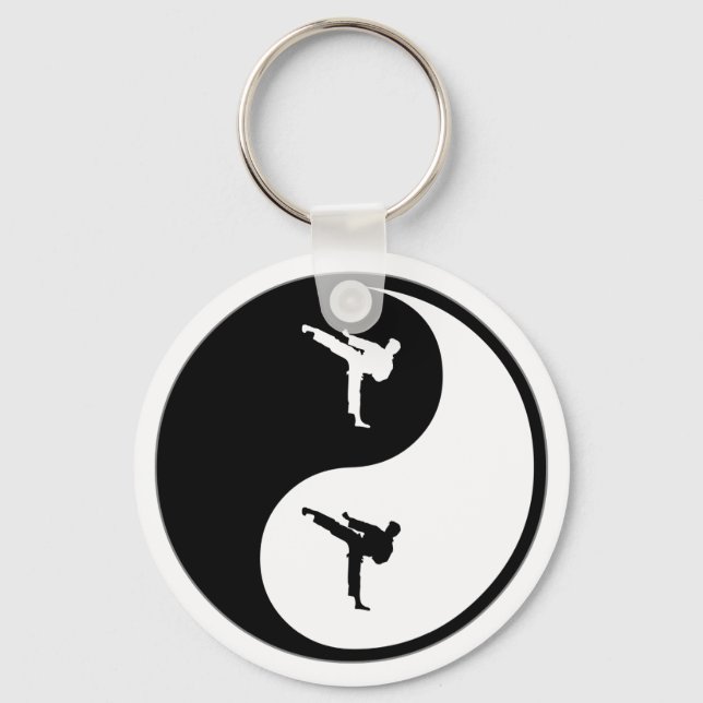 Chaveiro Yin Yang Martial Arts (Frente)