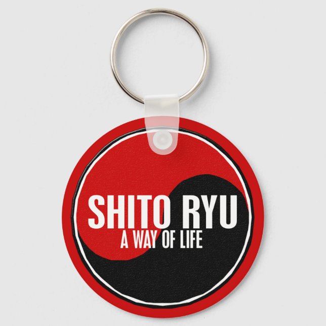 Chaveiro Yin Yang Shito Ryu 1 (Frente)