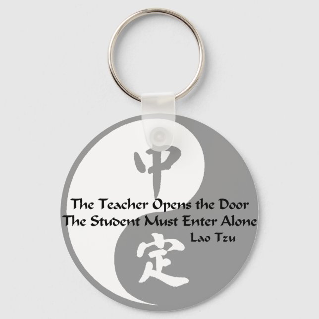Chaveiro Yin Yang -  The Teacher (Frente)