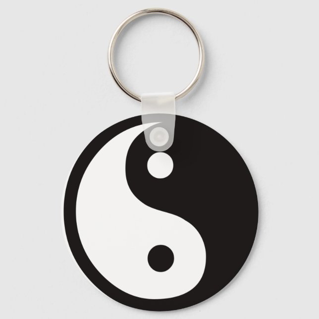 Chaveiro ying yang (Frente)