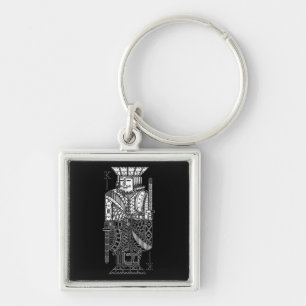 Chaveiro Ying Yang King