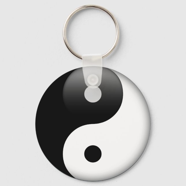 Chaveiro Ying Yang - Yin and Yang Taoism (Frente)