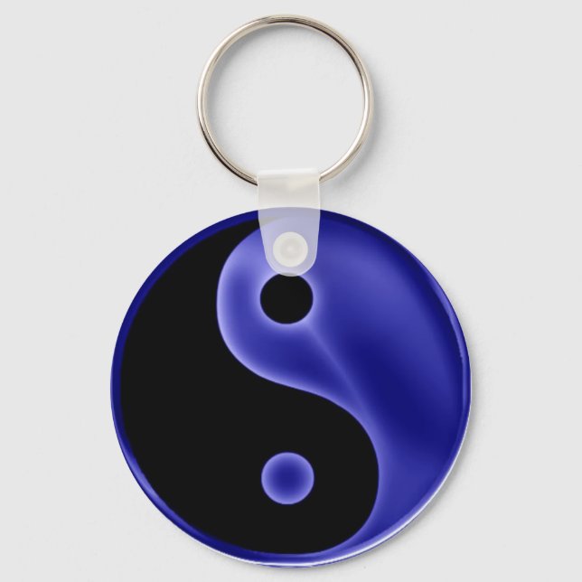 Chaveiro YingYang-blue (Frente)