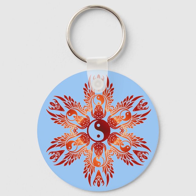 Chaveiro YingYang Diamond (Frente)