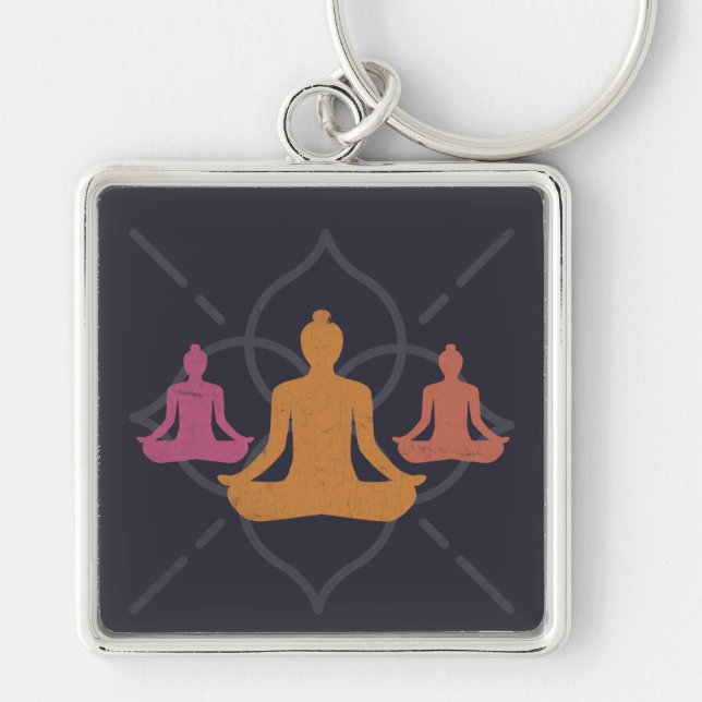 Chaveiro Yoga (Frente)