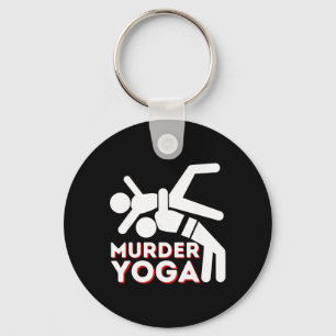Chaveiro Yoga Assassino - Luta e Lutador Engraçado