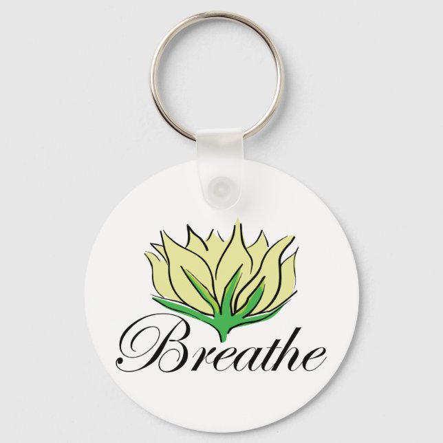 Chaveiro Yoga Breathe (Frente)