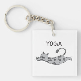 Chaveiro Yoga Cat