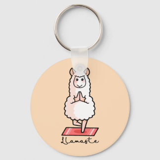 Chaveiro Yoga Llama - Llamaste