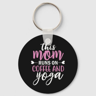 Chaveiro Yoga Lover   Esta Mãe Funciona No Café E Ioga
