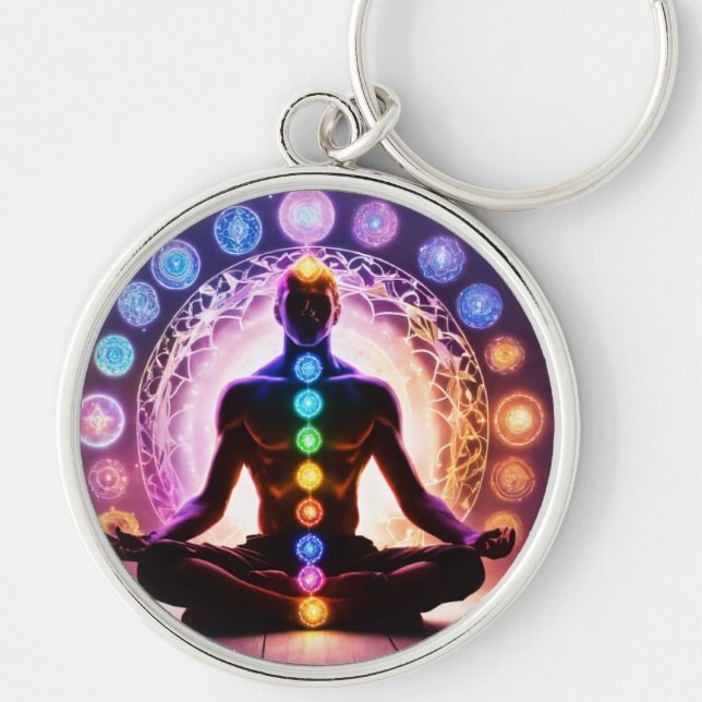 Chaveiro Yoga man (Frente)