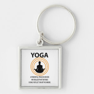Chaveiro Yoga Meditação Yoga