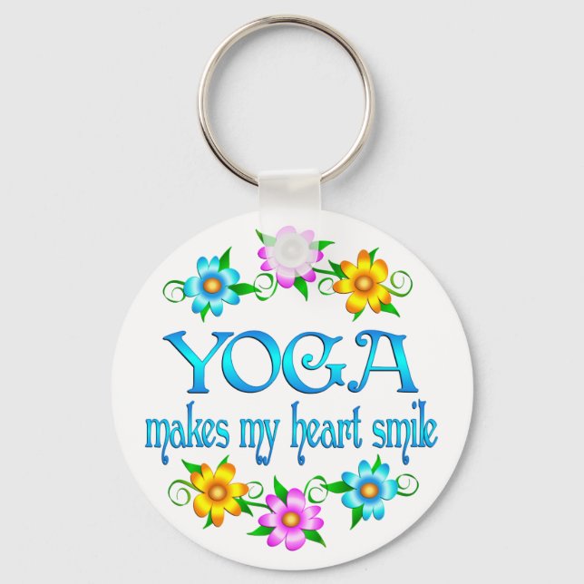 Chaveiro Yoga Smile (Frente)