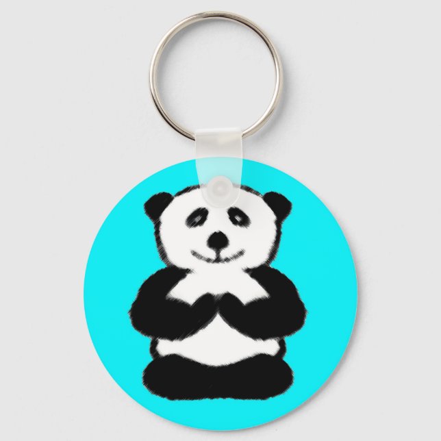 Chaveiro Yogi Panda - Panda Keychain (Frente)
